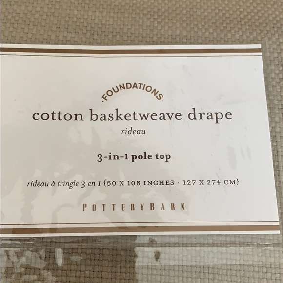 Pottery barn 2 drapes. - Picture 2 of 3